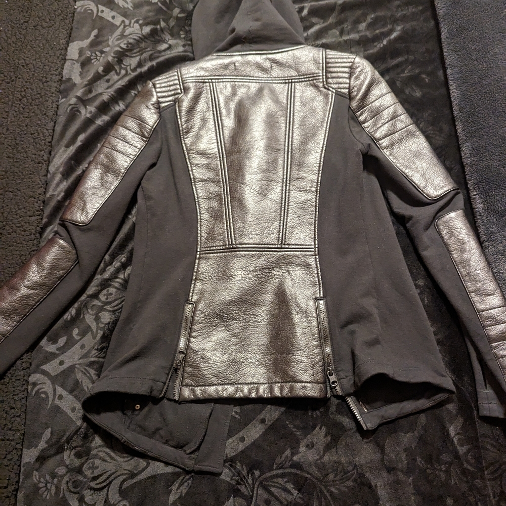 Blanc Noir Leather Jacket